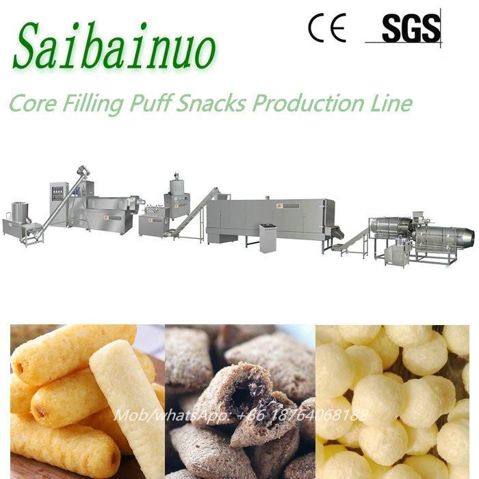 Twin Screw Extruder Food Snacks Machine