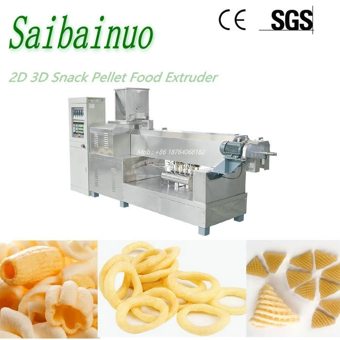 2D 3D Snack Pellet Machine