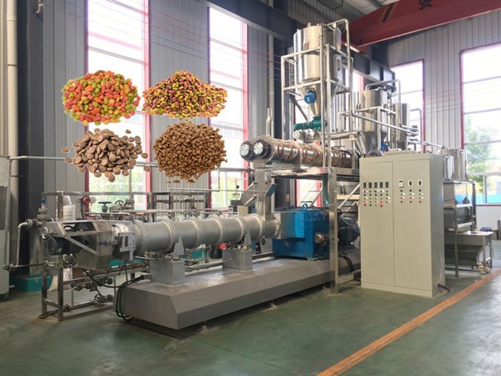 Animal Dog Cat Pet Food Extruder Making Machine ON SALE
