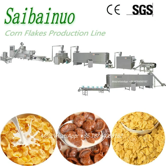 Breakfast Cereal Flakes Making Machine