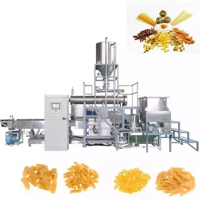 Kapasiti 250-300kg/jam garis pemprosesan pasta makaroni