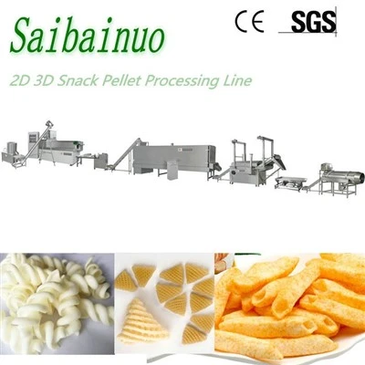 Mesin Proses Pelet Snek Puff 3D 2D