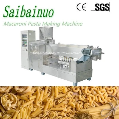 Mesin Pembuat Makaroni Pasta Itali Industri