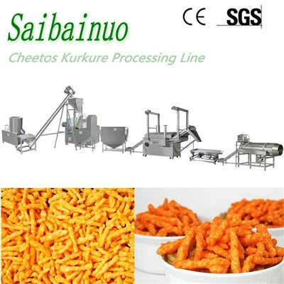 Kurkure Cheetos Membuat Barisan Pengeluaran Mesin