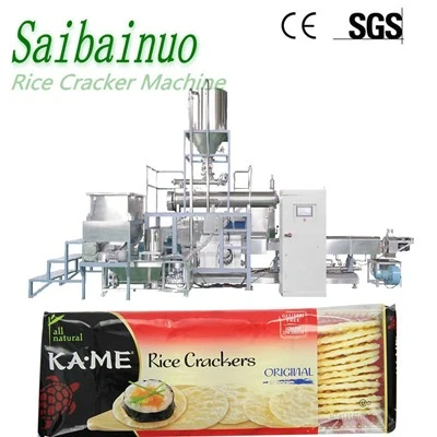 Jentera pemprosesan cracker beras