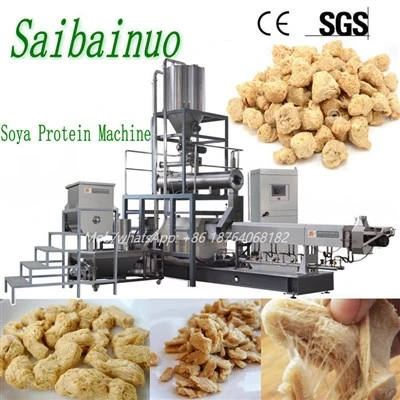 Mesin Pembuat Protein Kacang Soya Bertekstur